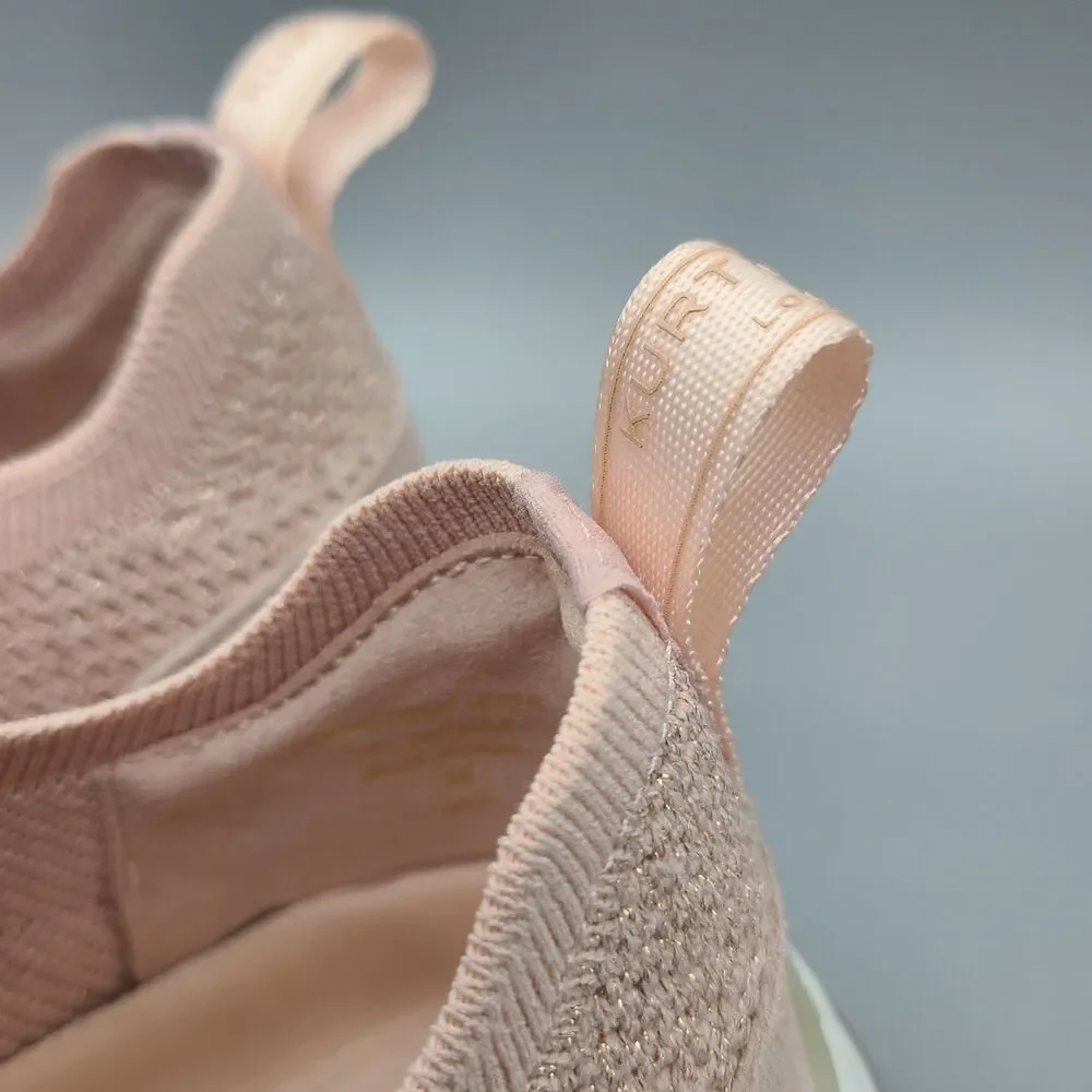 Kurt Geiger London Womens FlyKnit Jewel Sneakers Women - Pale Pink Sz 7.5/38 New_7